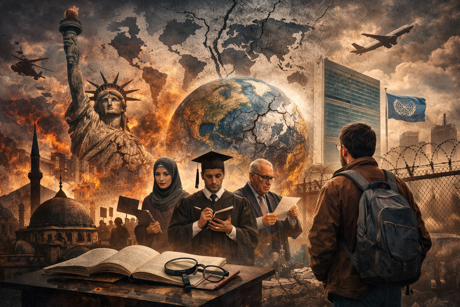 As the world order crumbles, what will be the place of Islamic thought, academic freedom, and exiled intellectuals?